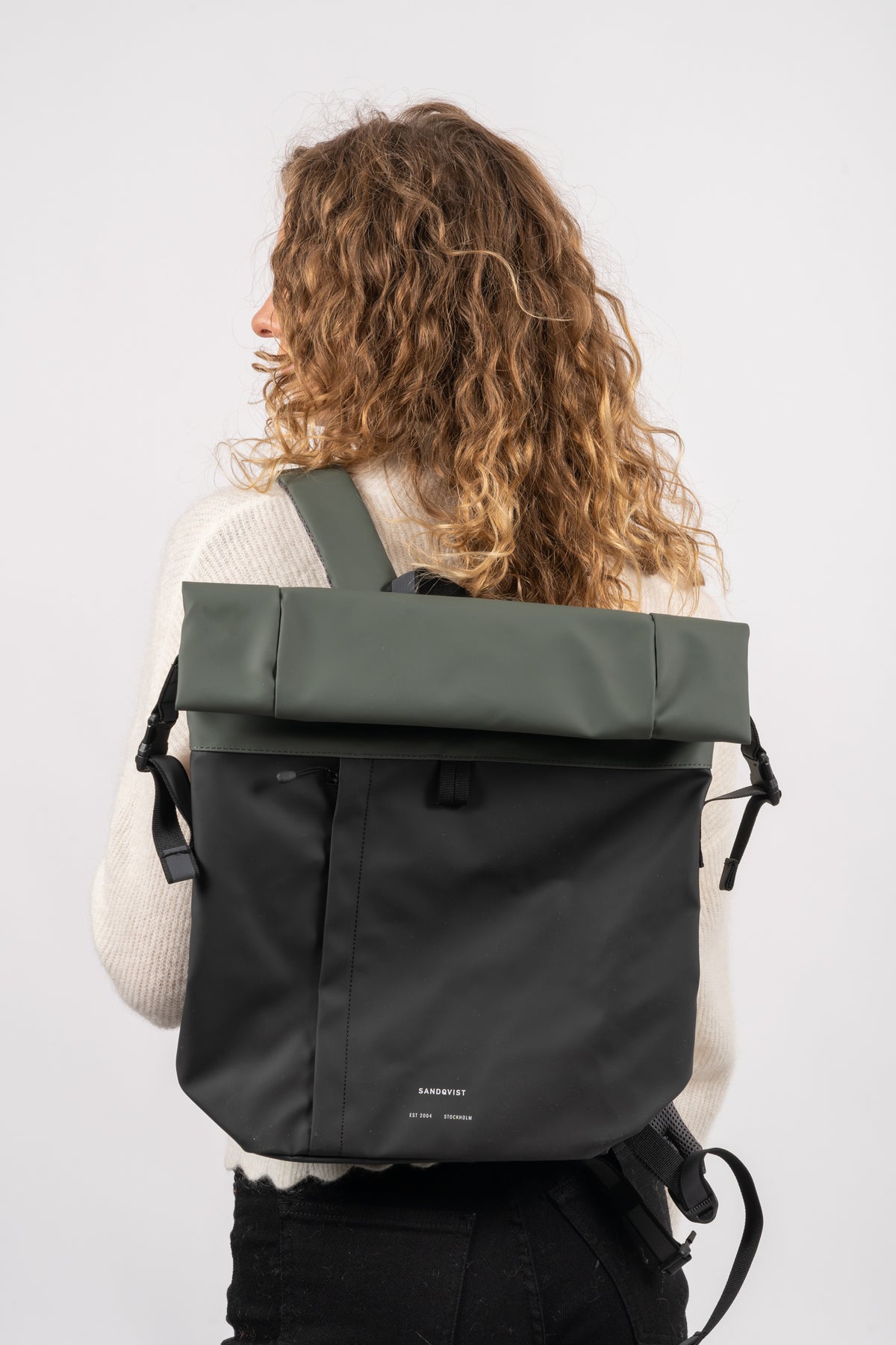 Konrad - Multi Black/Lichen Green