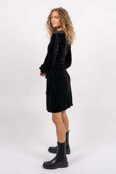GorielIW Wrap Dress - Black