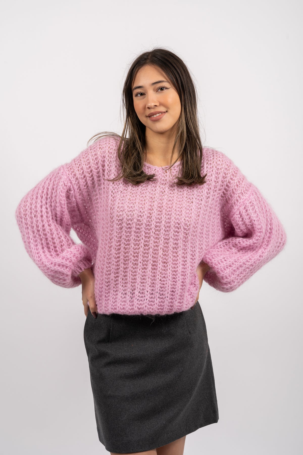 Joseph Blouse Solid - Dusty Pink