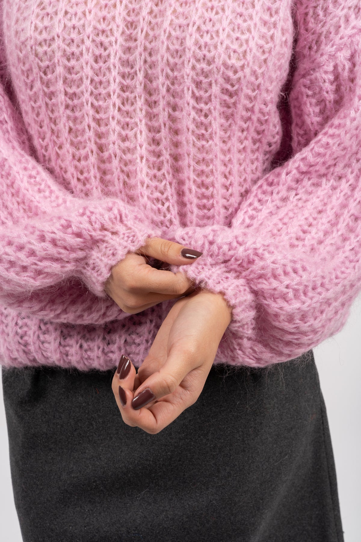 Joseph Blouse Solid - Dusty Pink