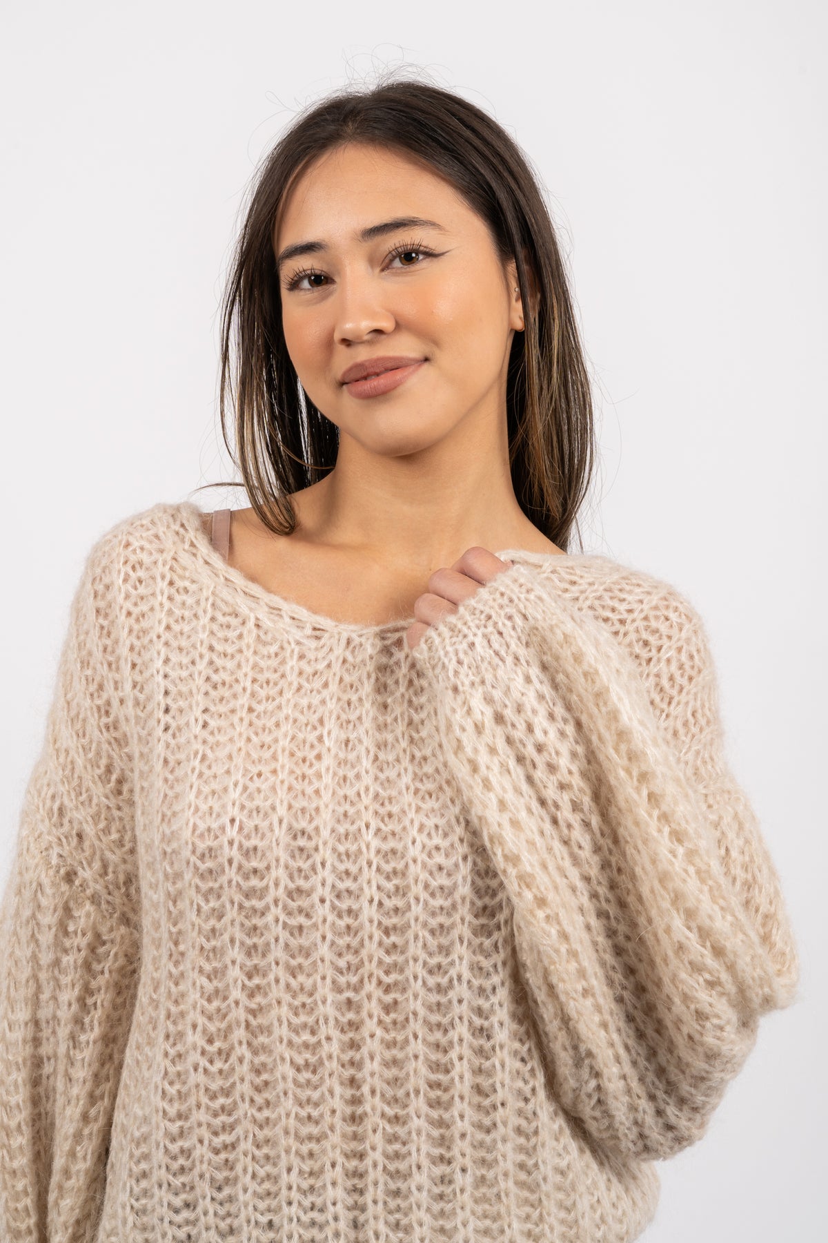 Joseph Blouse Solid - Beige