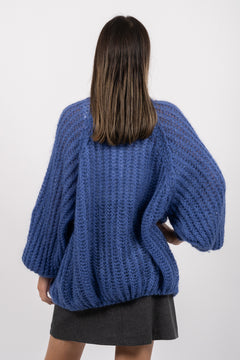 Joseph Cardigan Solid - Royal Blue