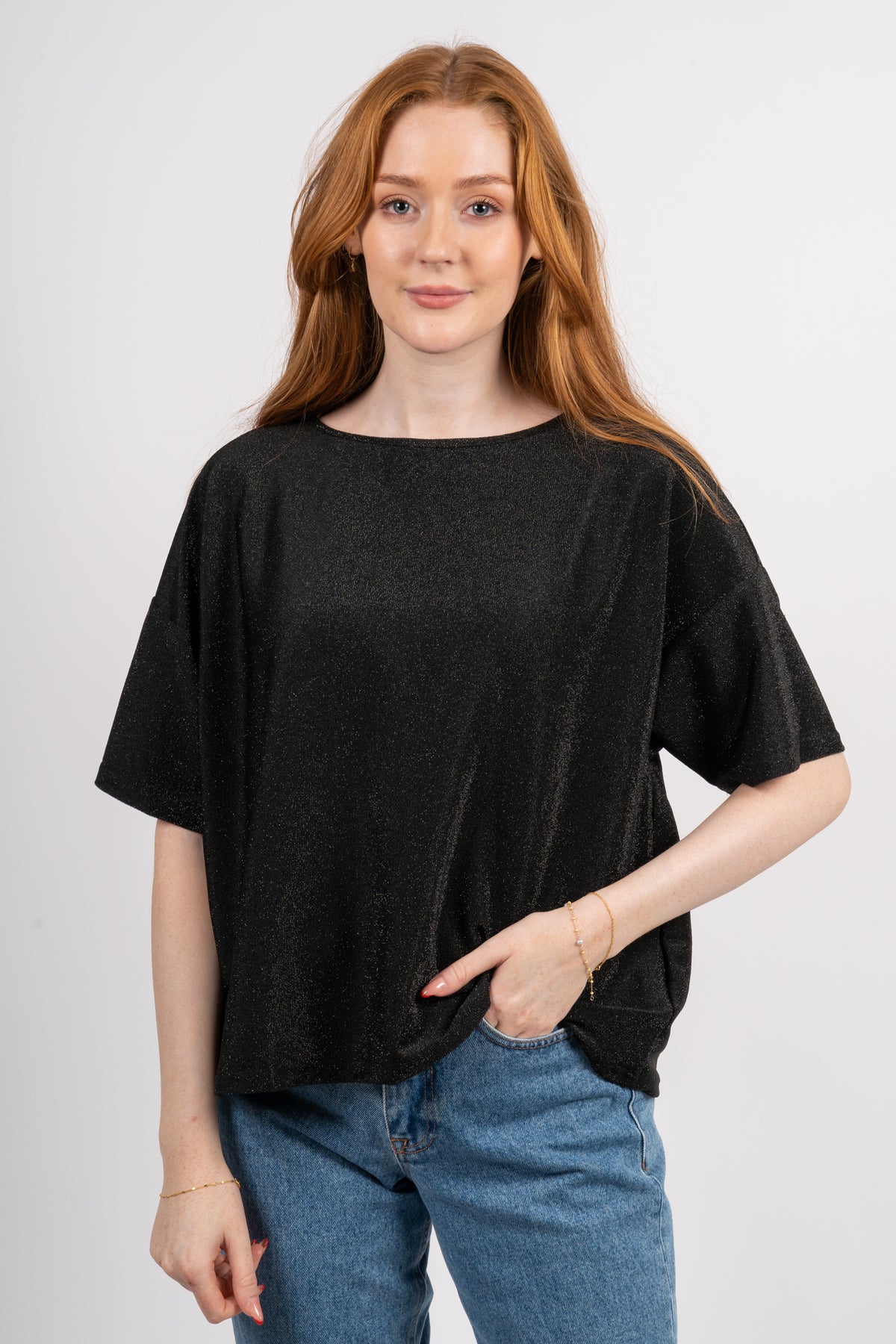Tess Ivette Tee - Svart