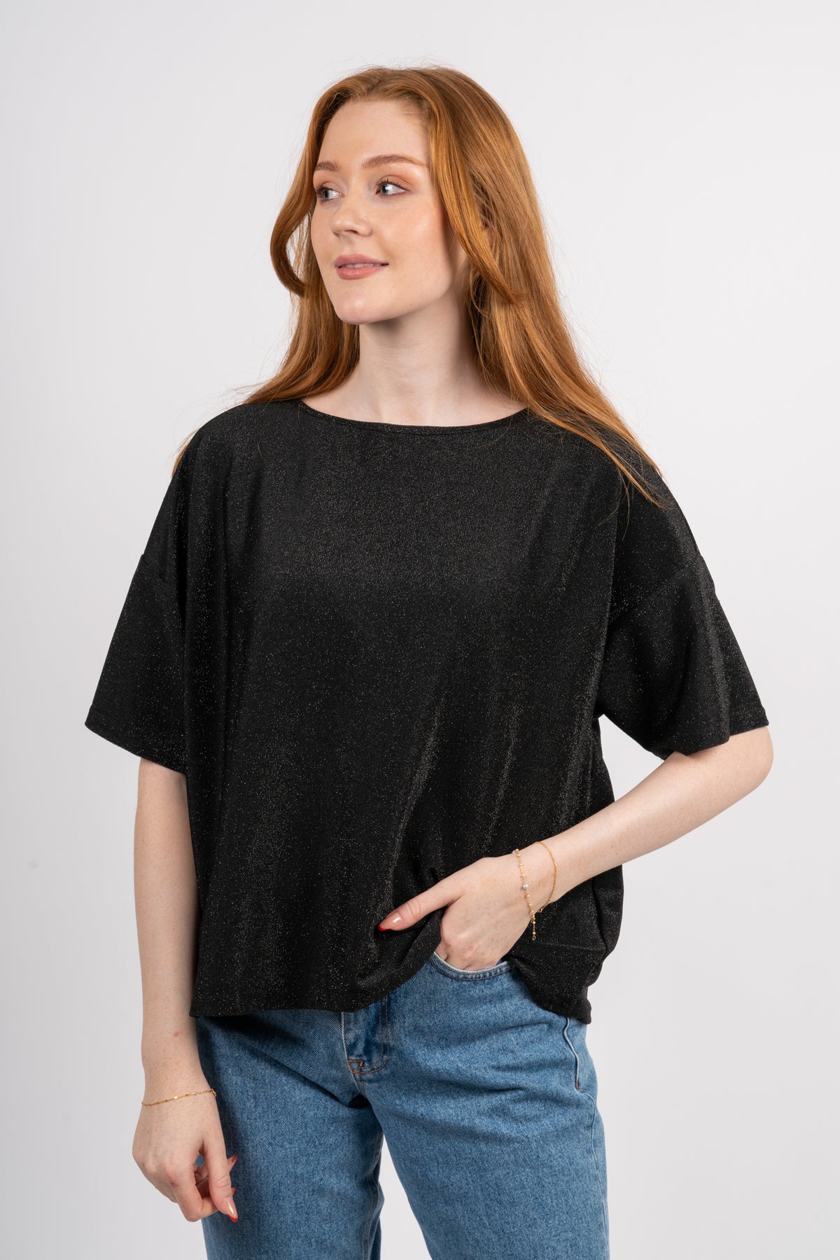 Tess Ivette Tee - Svart