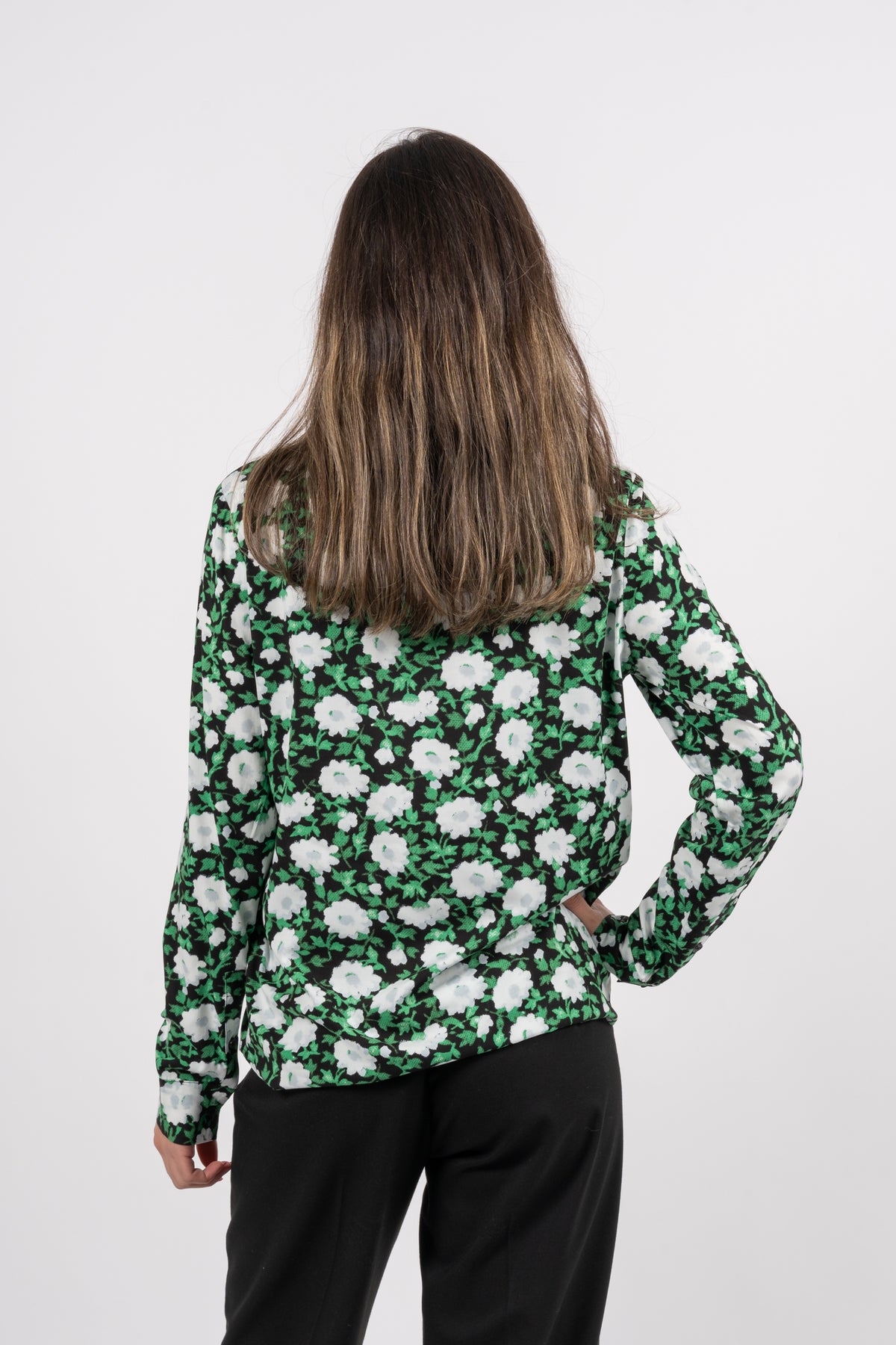 Milly Shirt Aop 9942 - Ditsy Green