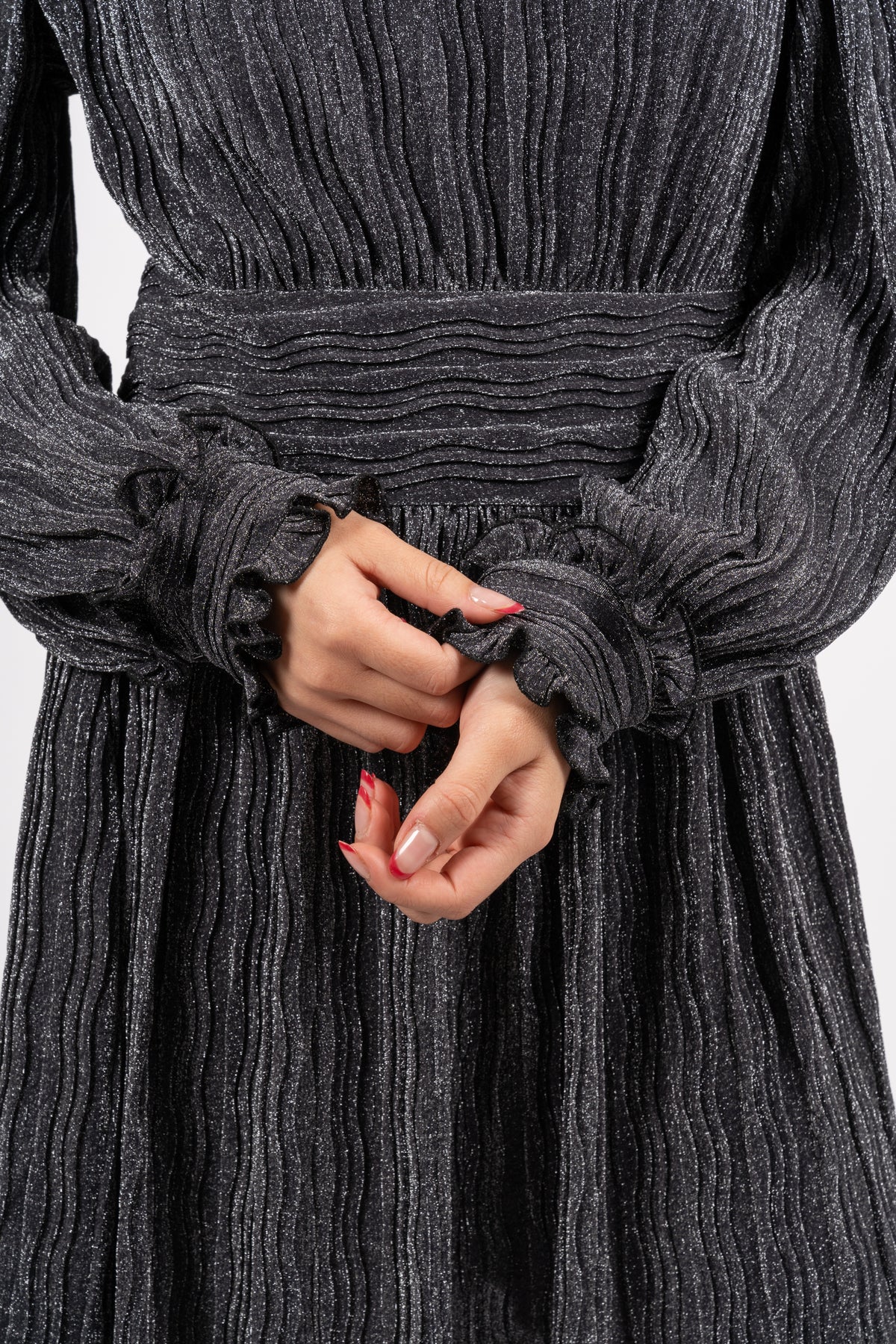 Addison Dress - Silver