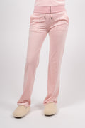 Del Ray Classic Velour Pant Pocket - Almond Blossom
