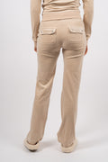 Del Ray Classic Velour Pant Pocket - Brazilian Sand