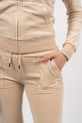 Del Ray Classic Velour Pant Pocket - Brazilian Sand