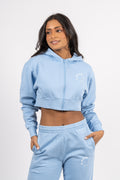 Cropped Hoodie - Frozen Fjord