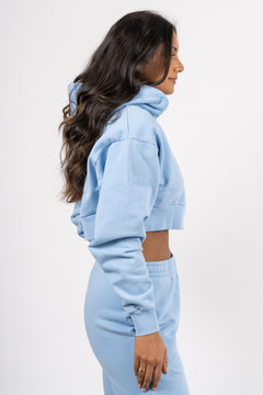 Cropped Hoodie - Frozen Fjord