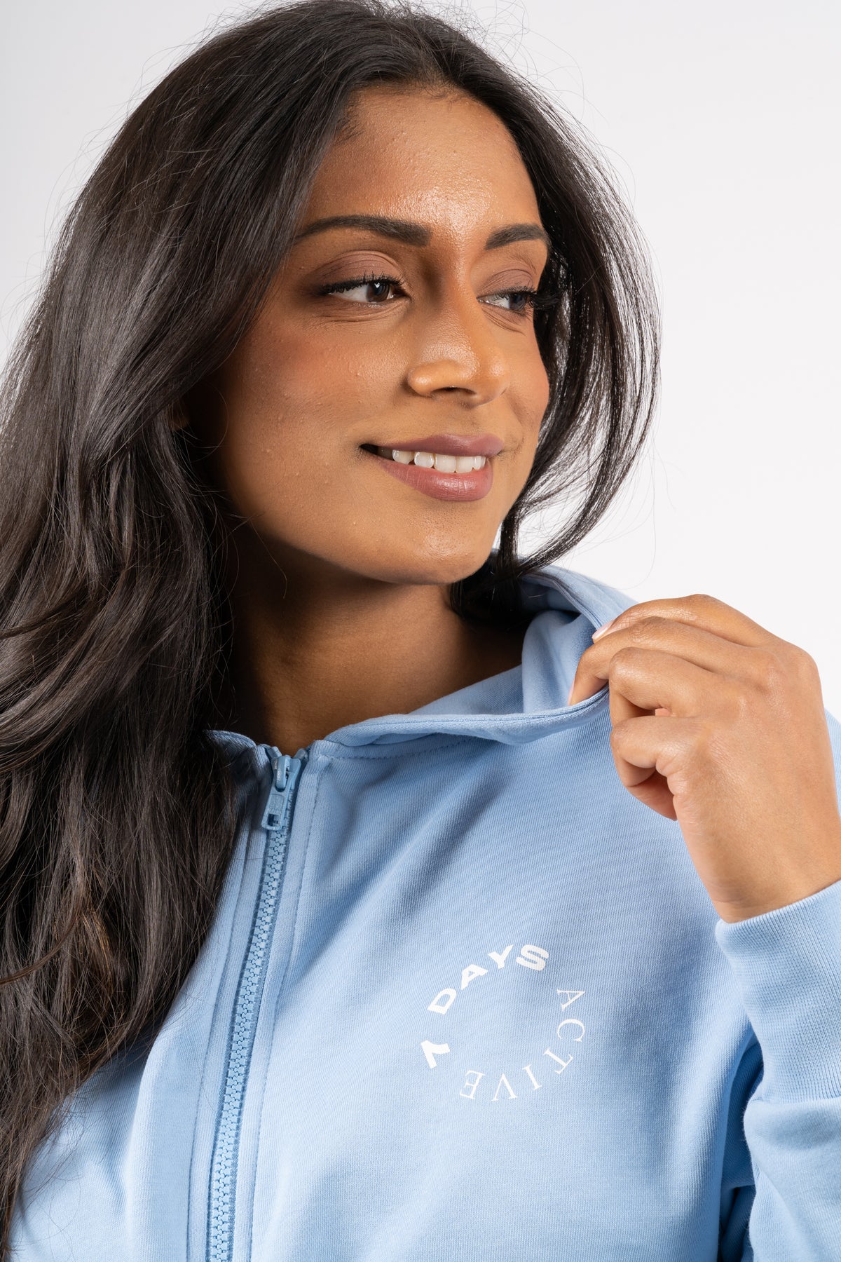 Cropped Hoodie - Frozen Fjord