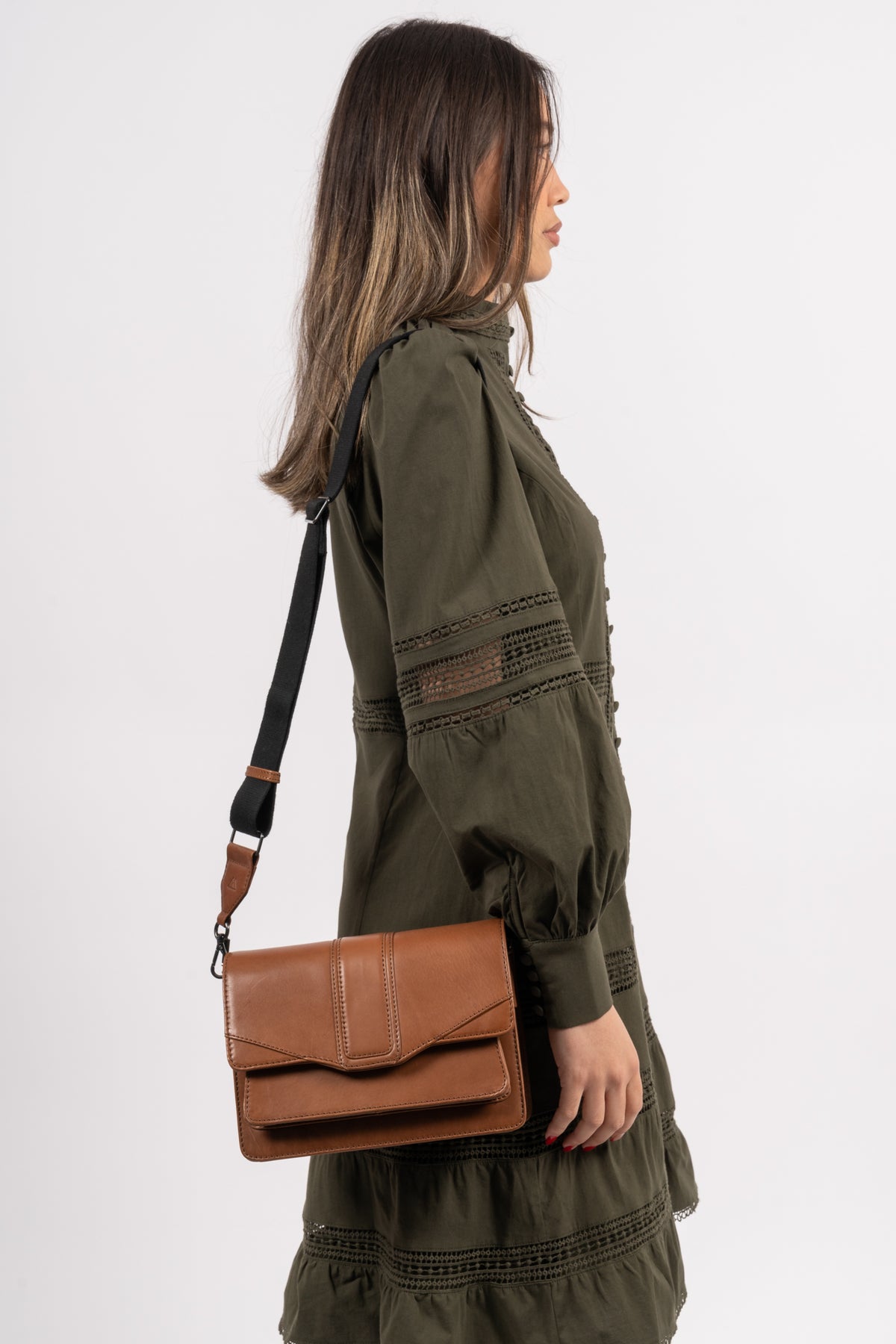 Jane Crossbody Bag Antique - Chestnut