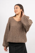Joseph Blouse Solid - Brown