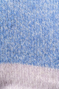 Winnie Ls Knit O-Neck - Ultramarine Mix