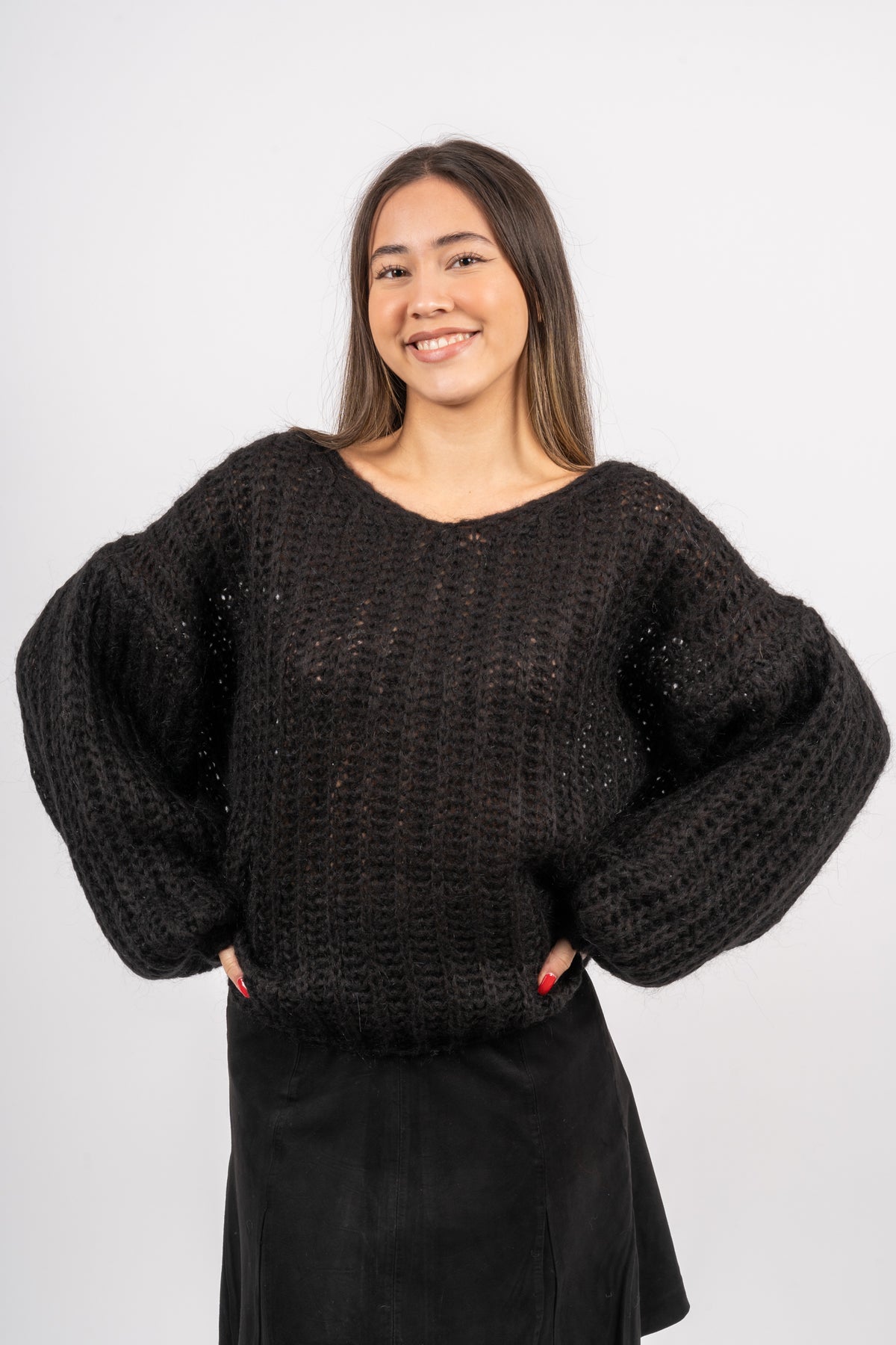 Joseph Blouse Solid - Svart