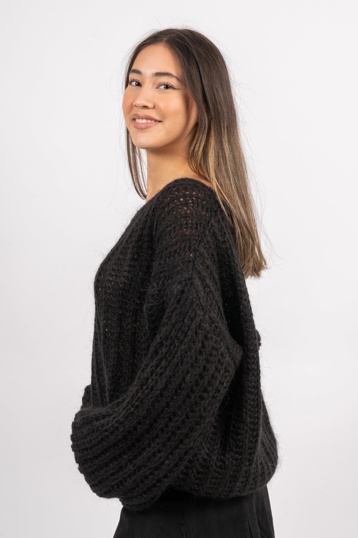Joseph Blouse Solid - Svart