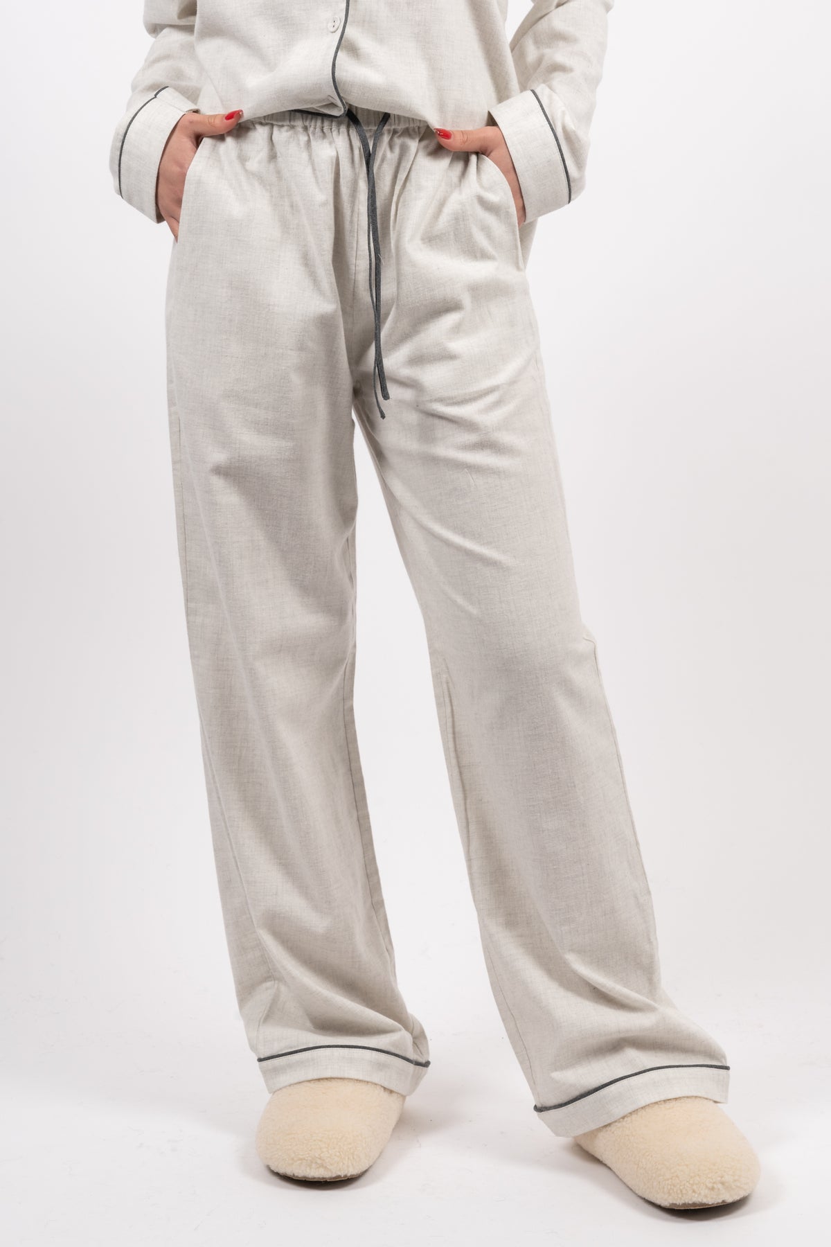 Sweet Dreams Pyjamas Pant - Light Gray Melange