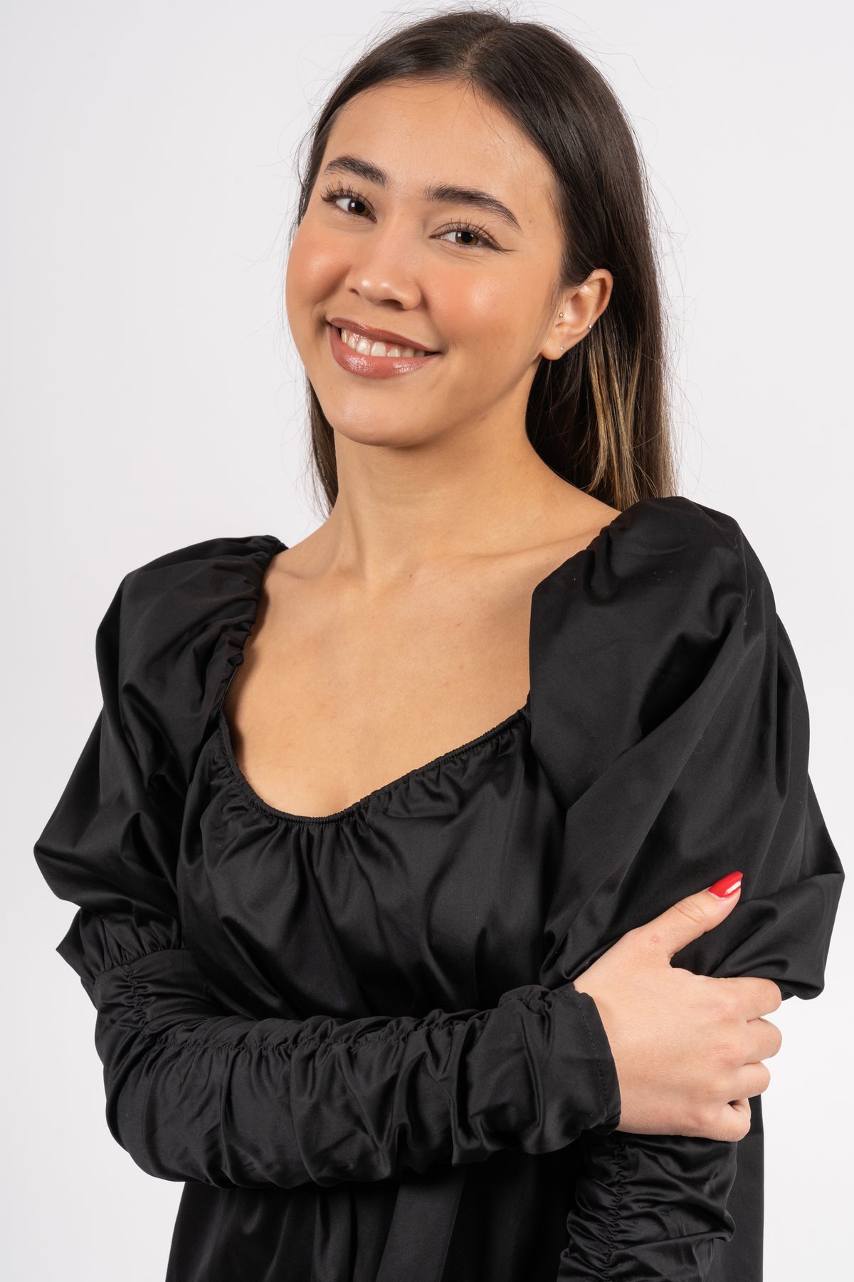 Fawn Short Dress - Noir