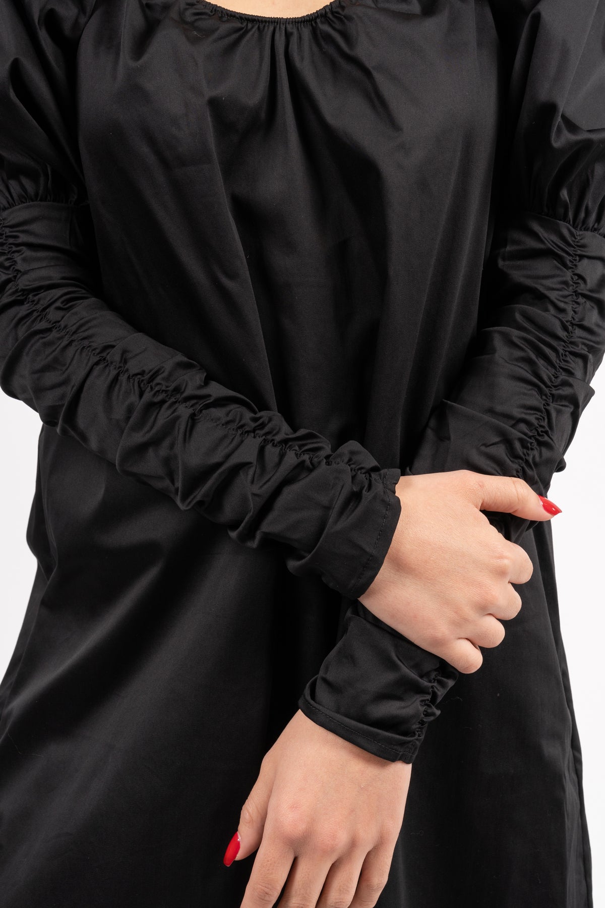Fawn Short Dress - Noir