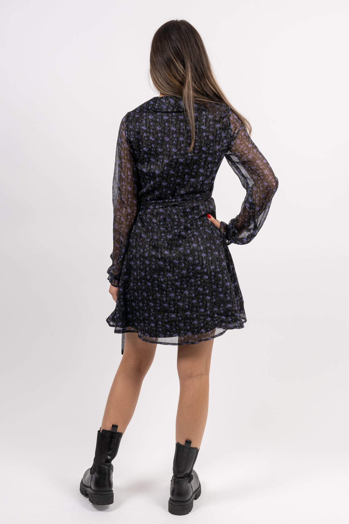 Kim Garden Dream Dress - Black
