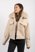 Charlie Jacket - Wool - Steady Creme