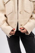 Charlie Jacket - Wool - Steady Creme
