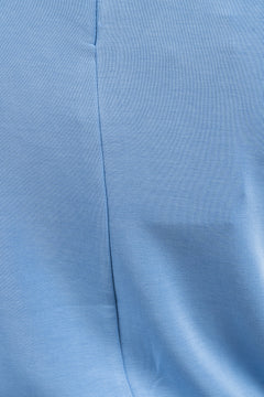 Fenja Ls T-Neck Top - Ultramarine
