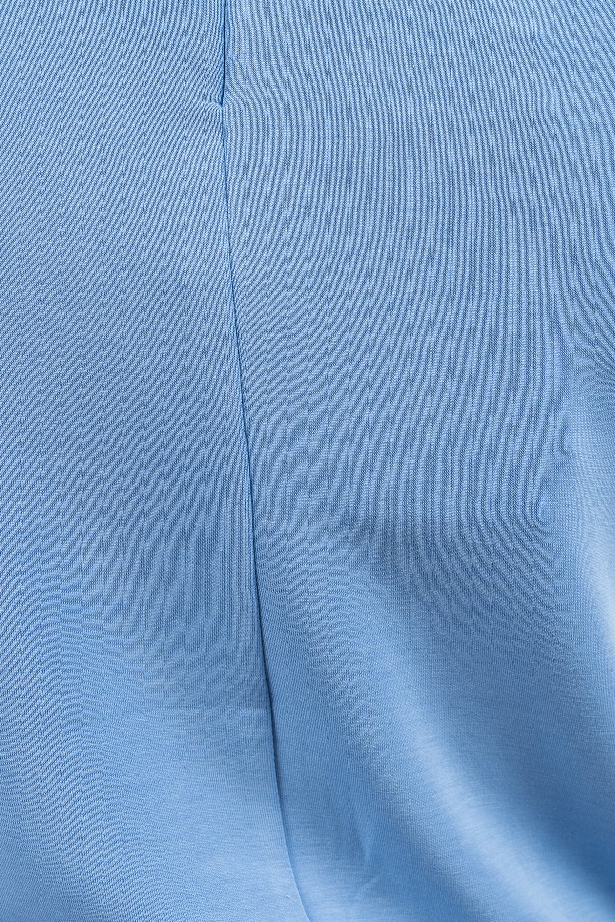 Fenja Ls T-Neck Top - Ultramarine