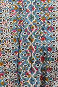 Poplin Mini Dress - Blue Garden