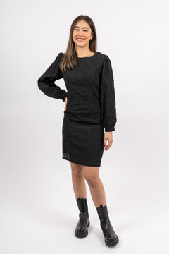 Blade Dicte Ls Dress - Black