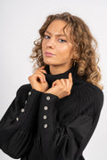 Cleo Merino Sweater - Black