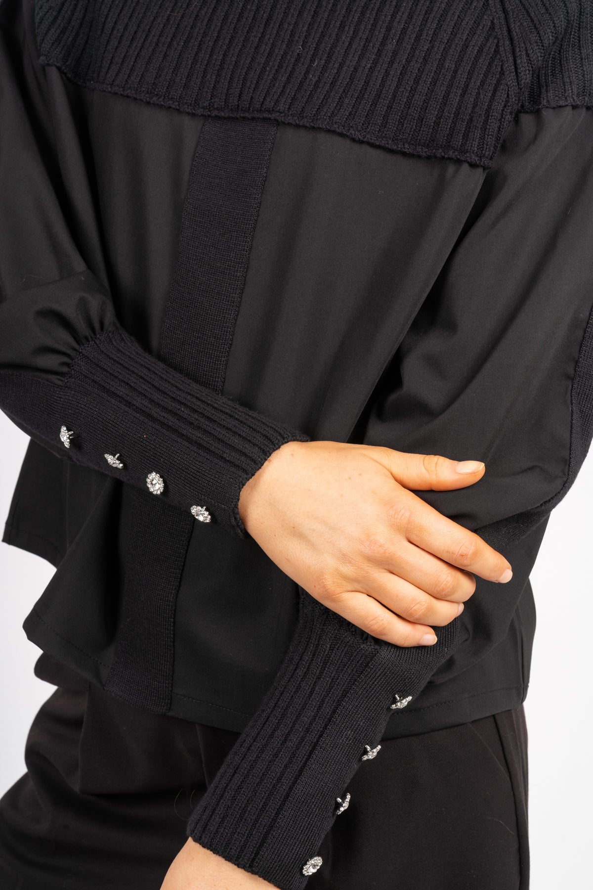 Cleo Merino Sweater - Black