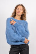 Toga Back Tie Pullover - Sky Blue