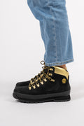Euro Hiker - Black Nubuck With Gold