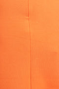 Fenja Ls T-Neck Top - Orangeade