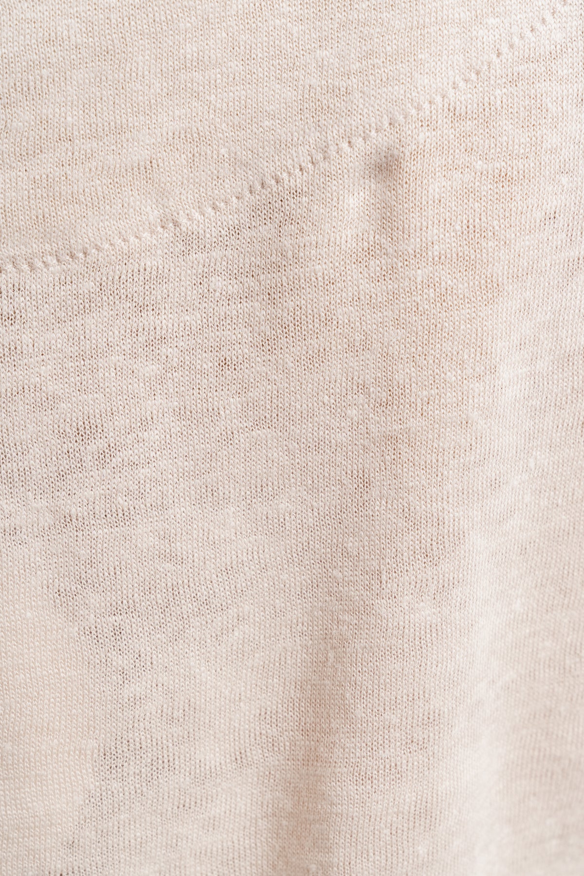 Jane Linen Tee - Beige