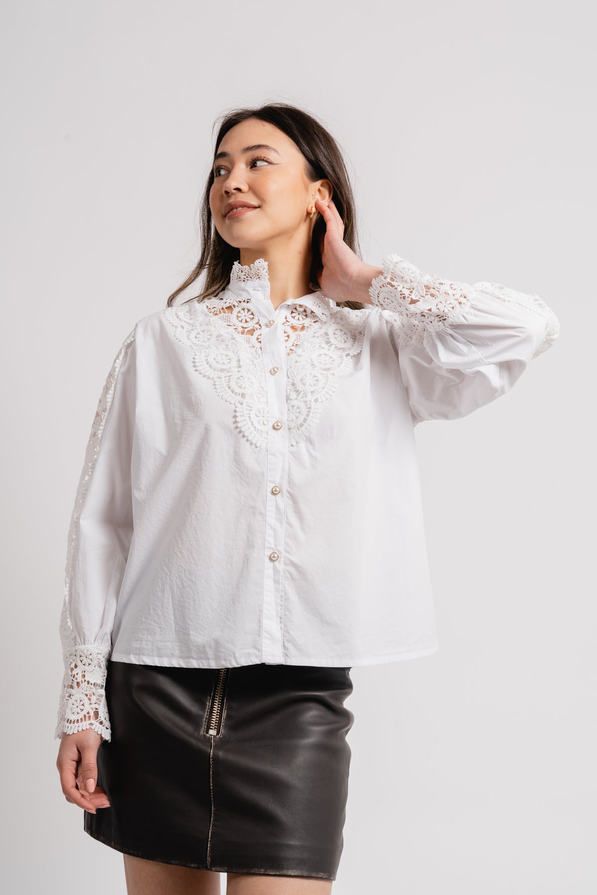 Ellie Blouse - White