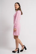 Blade Dicte Ls Dress - Rose