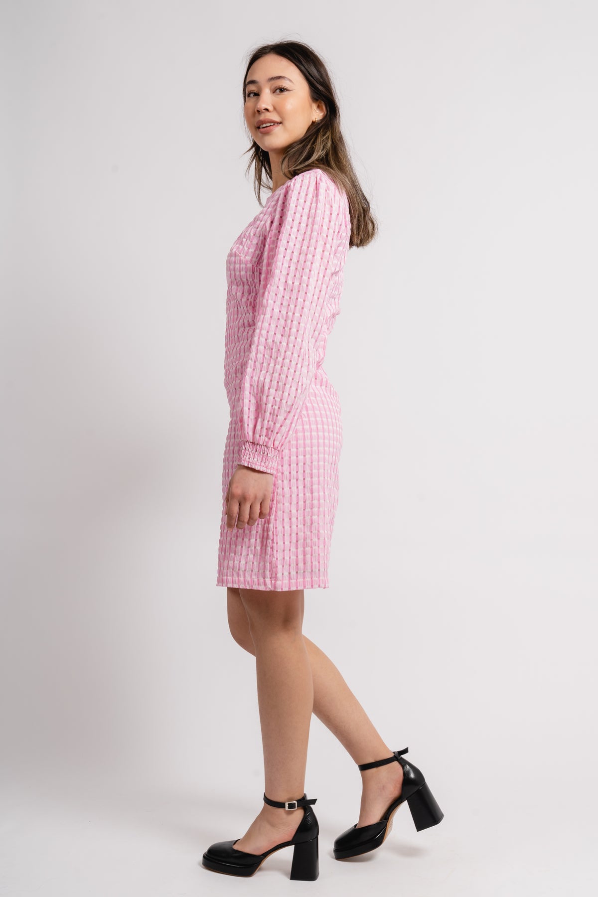 Blade Dicte Ls Dress - Rose