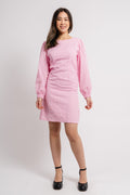 Blade Dicte Ls Dress - Rose