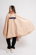 Solid Rain Cape - Cuban Sand