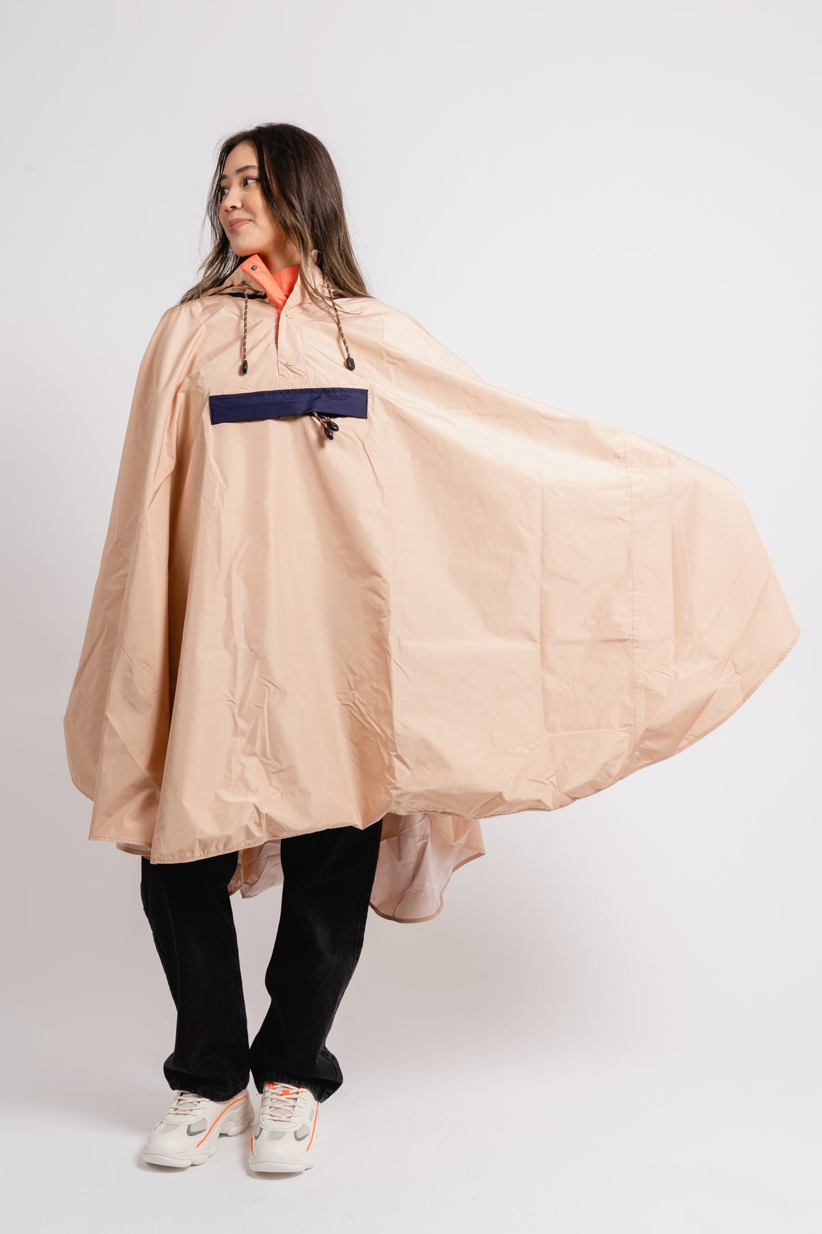 Solid Rain Cape - Cuban Sand