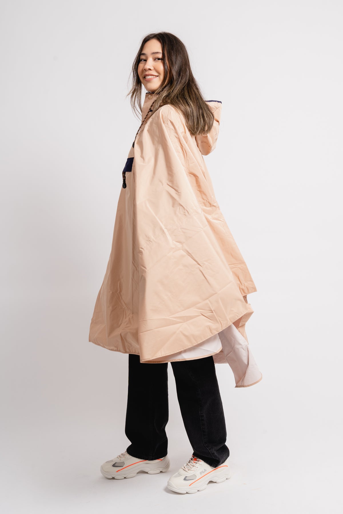 Solid Rain Cape - Cuban Sand