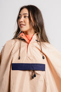 Solid Rain Cape - Cuban Sand