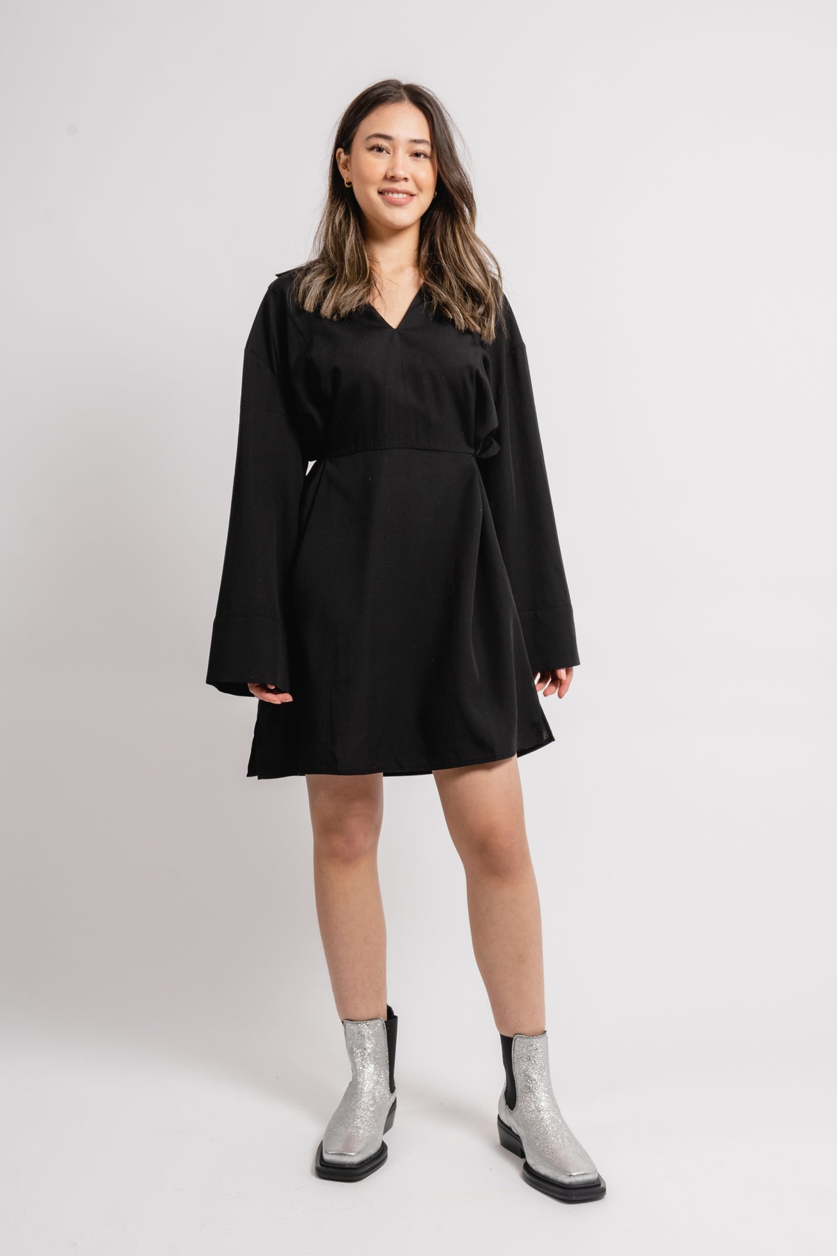 Emy Dress 14638 - Caviar