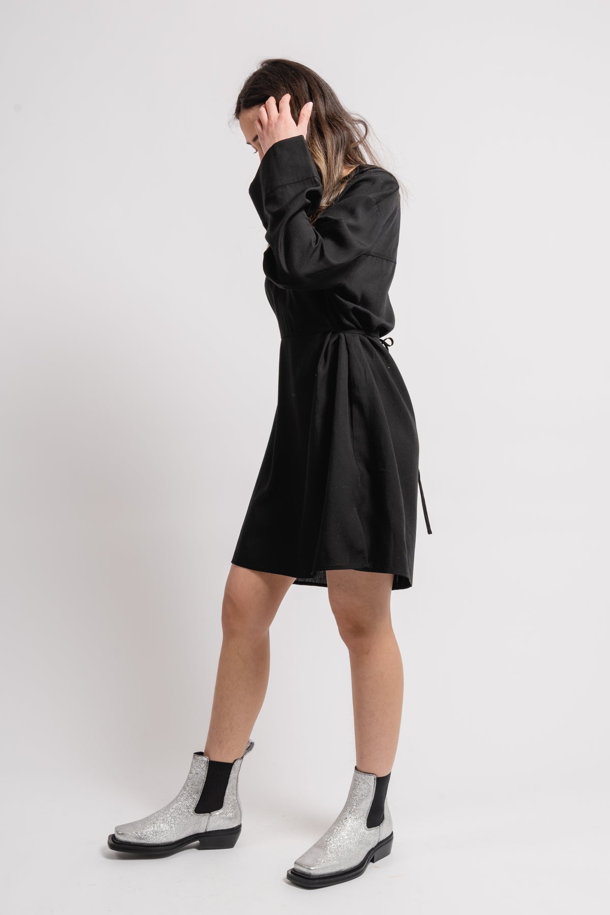Emy Dress 14638 - Caviar