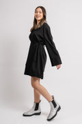 Emy Dress 14638 - Caviar