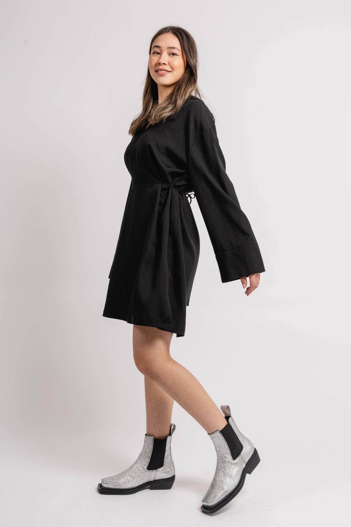 Emy Dress 14638 - Caviar