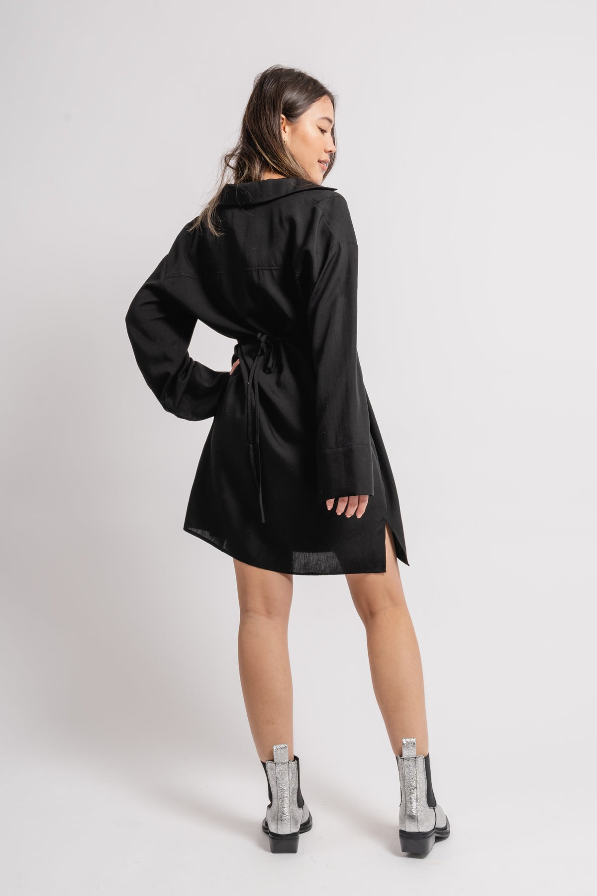 Emy Dress 14638 - Caviar